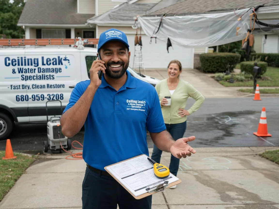 Ceiling Leak Cleanup Douglassville, PA FAQs